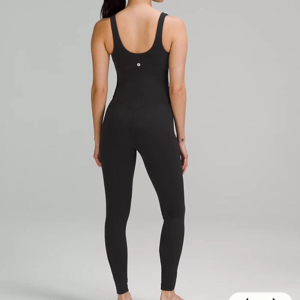 lululemon athletica Black Align Bodysuit 28”
